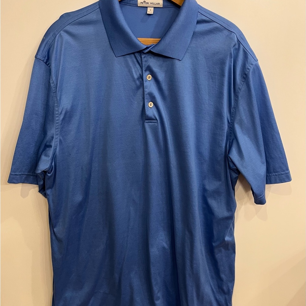 Peter Millar Blue Men's Polo Shirt